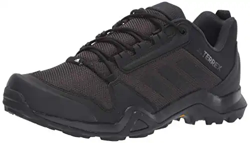adidas outdoor Men's Terrex Ax3 Hiking Boot, Black/Black/Carbon, 6 M US