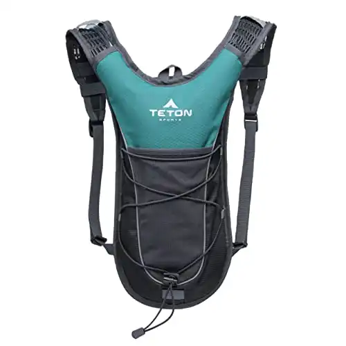 TETON Sports TrailRunner 2 Hydration Pack; 2-Liter Hydration Backpack with Water Bladder; for Backpacking, Hiking, Running, Cycling, and Climbing (Arcadia)