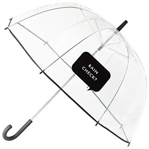 Kate Spade New York Large Dome Umbrella, Rain Check