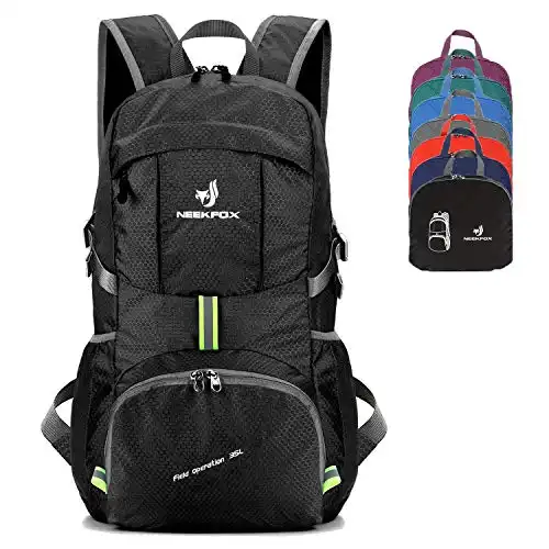 Ruru Monkey 50L Hiking Backpack, Waterproof Lightweight Daypack for Outdoor Camping Travel